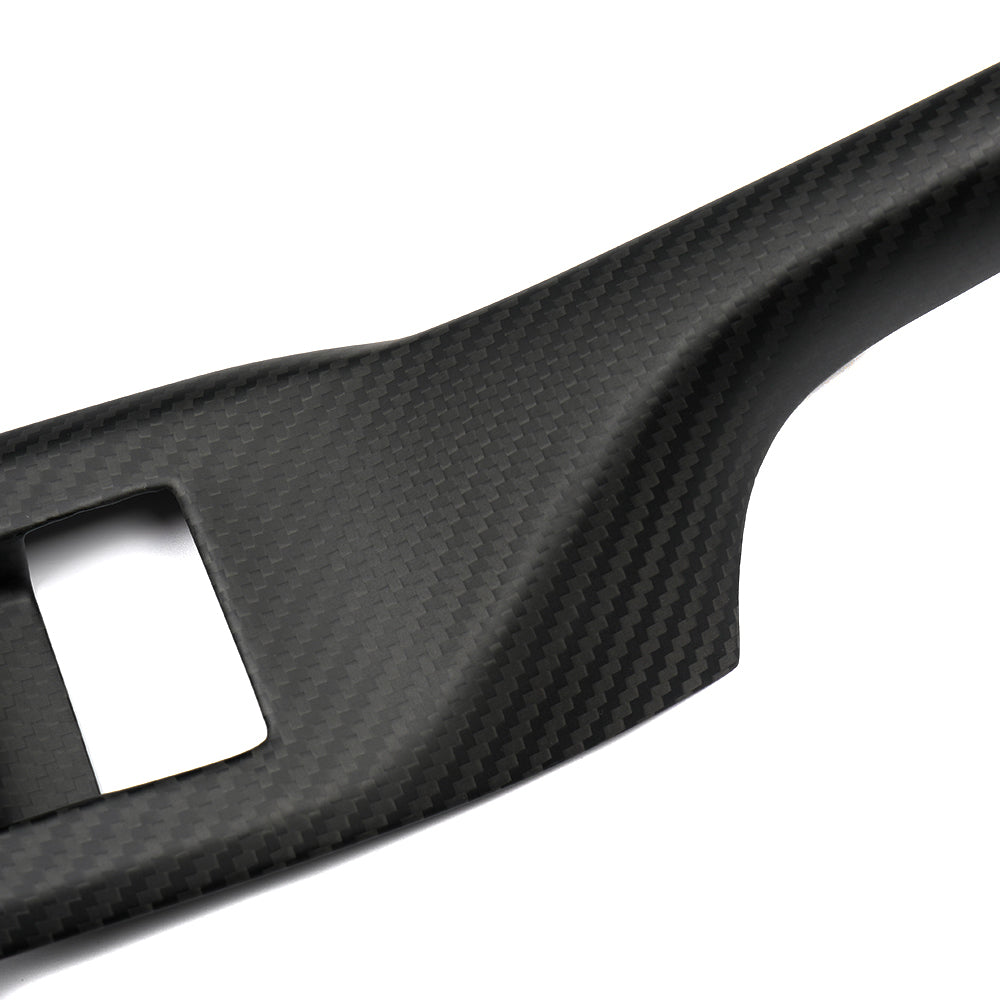 Real Carbon Fiber Window Lift Switch Panel Cover For Mazda MX-5 RF ND Miata Roadster 2016-2024