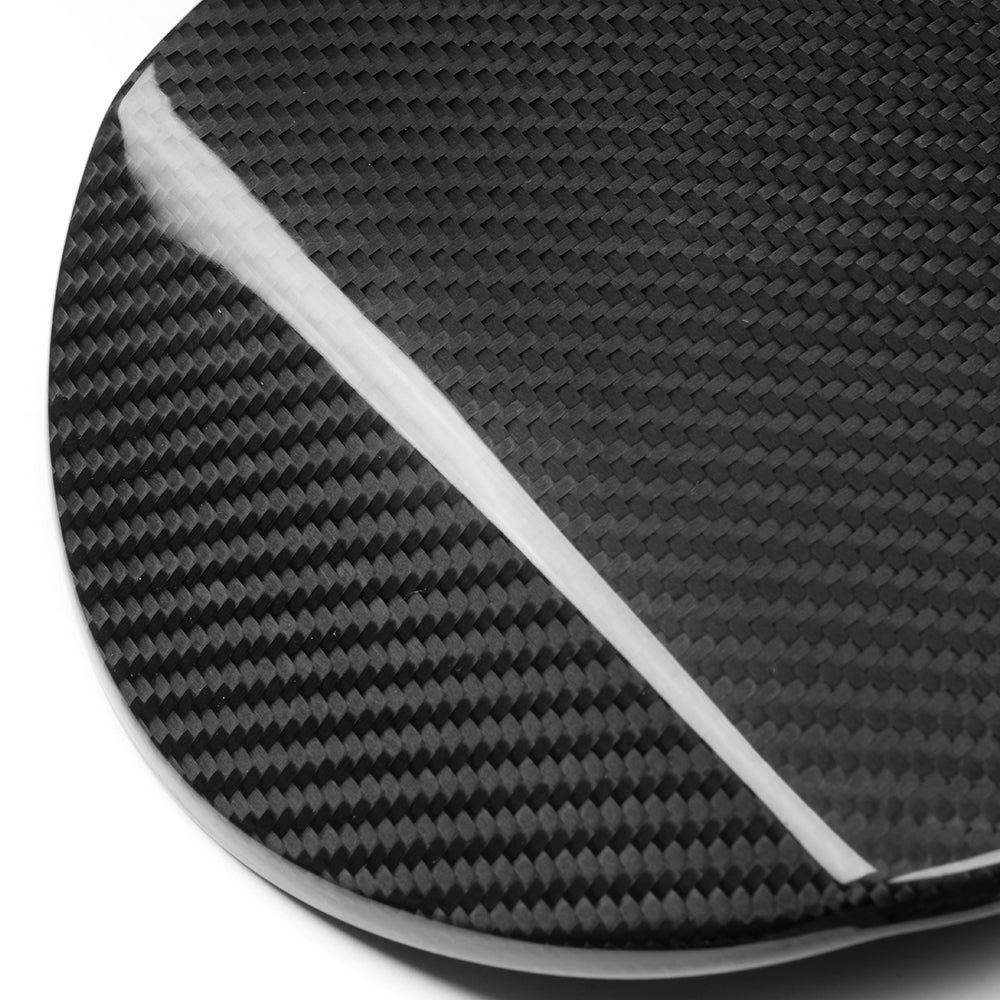 Real Carbon Fiber Fuel Tank Cover Trim For Toyota GR Corolla GZEA14 Morizo 2023 2024 2025, Car Oil Gas Cap Door Cover