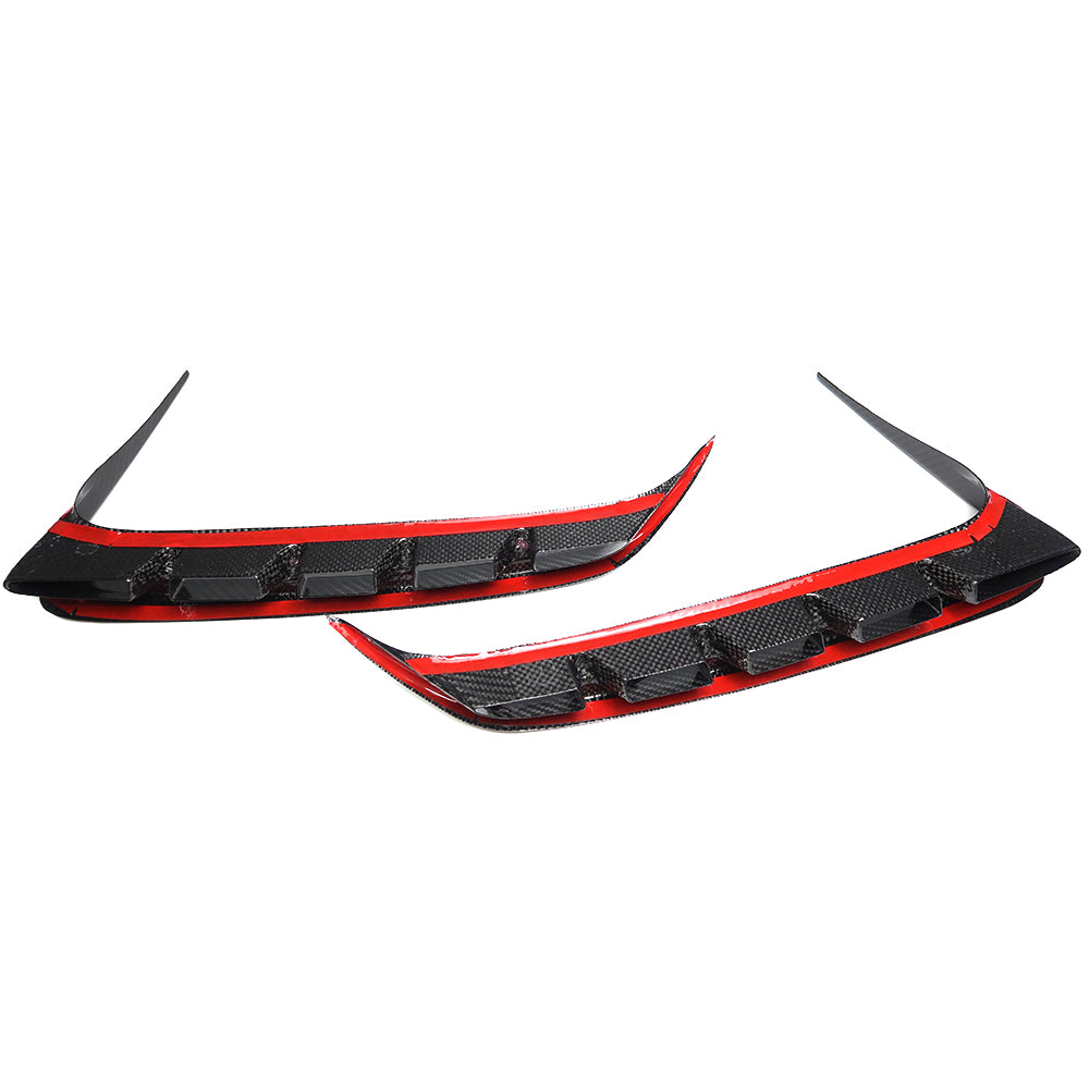 Real Carbon Fiber Taillight Frame Trims Cover Sticker For Dodge Ram TRX Limited Rebel Laramie Longhorn Tradesman Bighorn 2019+