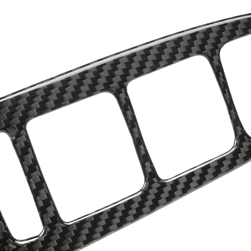 Dry Carbon Fiber 4PCS Inner Window Switch Panel Cover Trim For Genesis G70 Prestige IK Sport Advanced 2017 - 2025