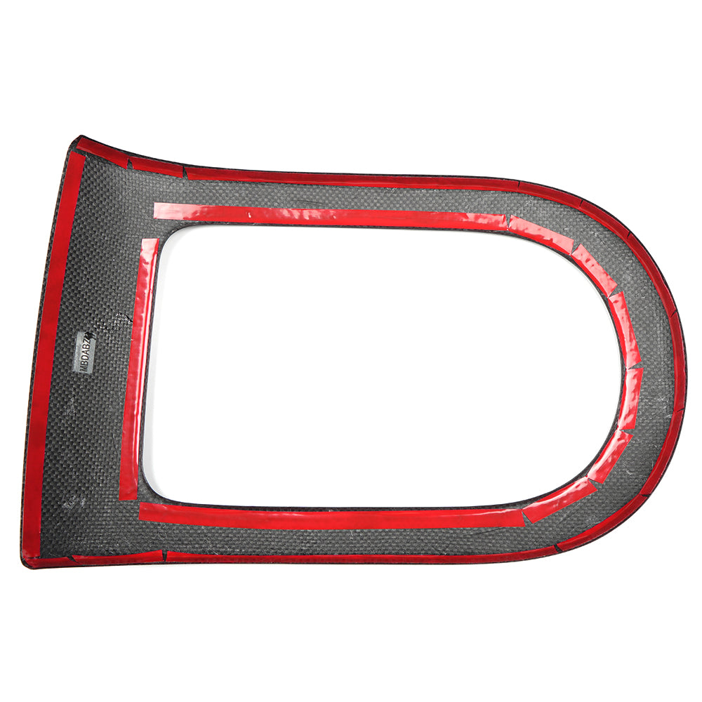 Genuine Carbon Fiber Center Console USB Port Cover Trim For Hyundai Ioniq 5 N 2022 2023 2024 2025