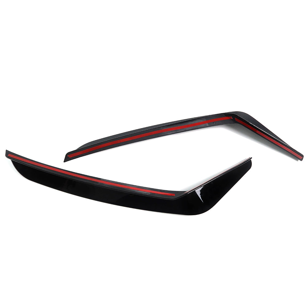 For Mustang S650 Dark Horse 2024+ Front Bumper Corner Splitter Trims ABS