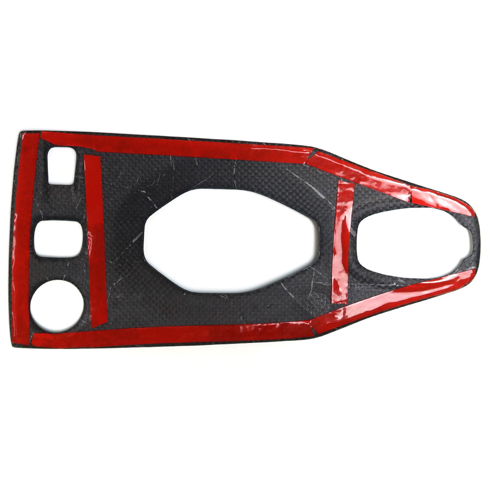 AT Gear Shift Panel Cover Trim For Lotus Emira V6 GT4 Convertible HTC 2022 2023 2024 2025, Real Dry Carbon Fiber Material