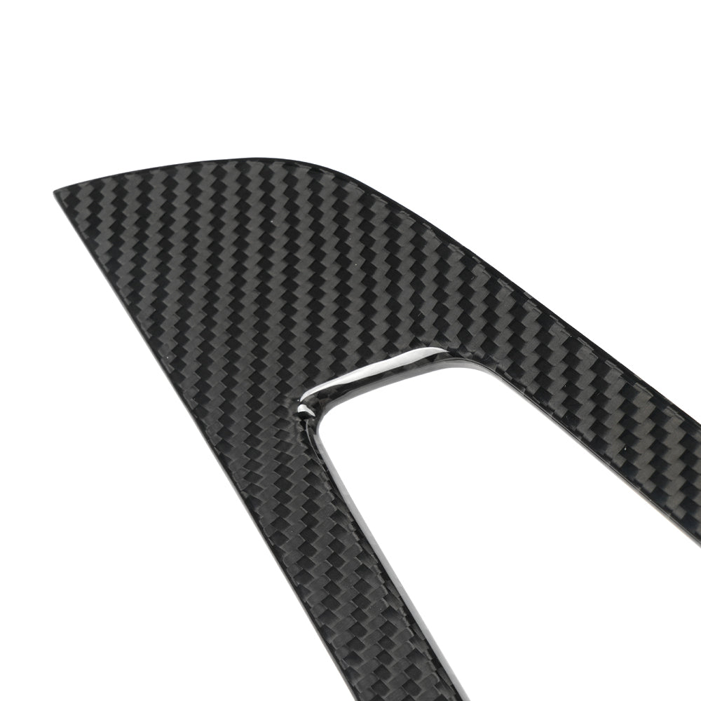 Dry Carbon Fiber Inner Door Handle Bowl Frame Cover For Genesis G70 Prestige IK Sport Advanced 2017 - 2025
