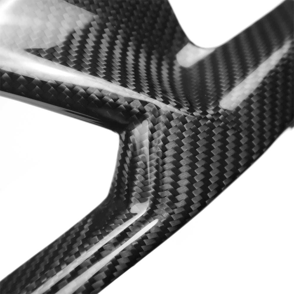 Dry Carbon Fiber Dashboard Side Air Vent Trim For BMW 3 Series G20 G21 G80 G81 M3 LCI 2023 2024 2025