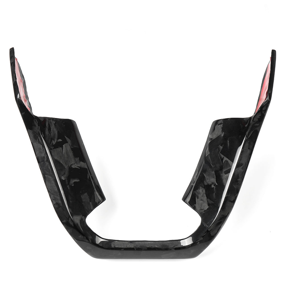 Dry Carbon Fiber Steering Wheel Cover Trim For Lotus Emira I4 V6 GT4 2022 2023 2024 2025