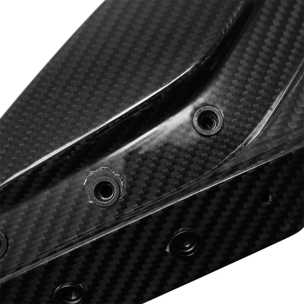 For2024 2025 Mustang S650 GT Dark horse Ecoboost Rear Spoiler HP Spoiler with Gurney Flap Real Carbon Fiber