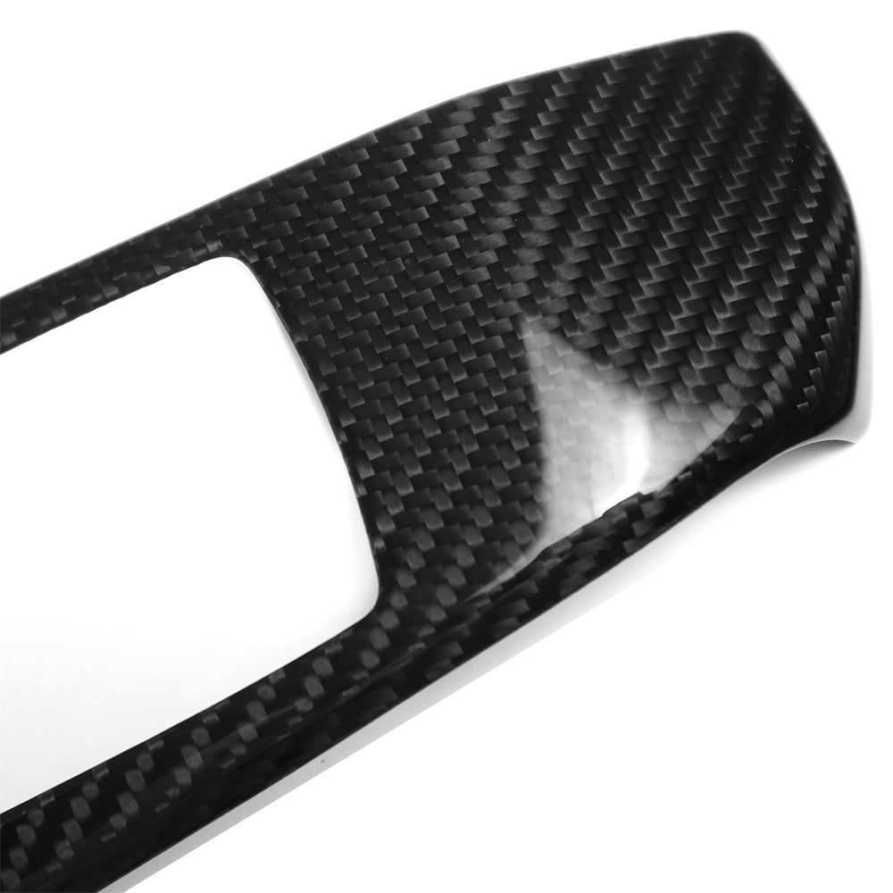 Real Carbon Fiber Door Window Lock Button Cover Interior Accessories For Lexus IS200 250 300 350 F Sport 2021+