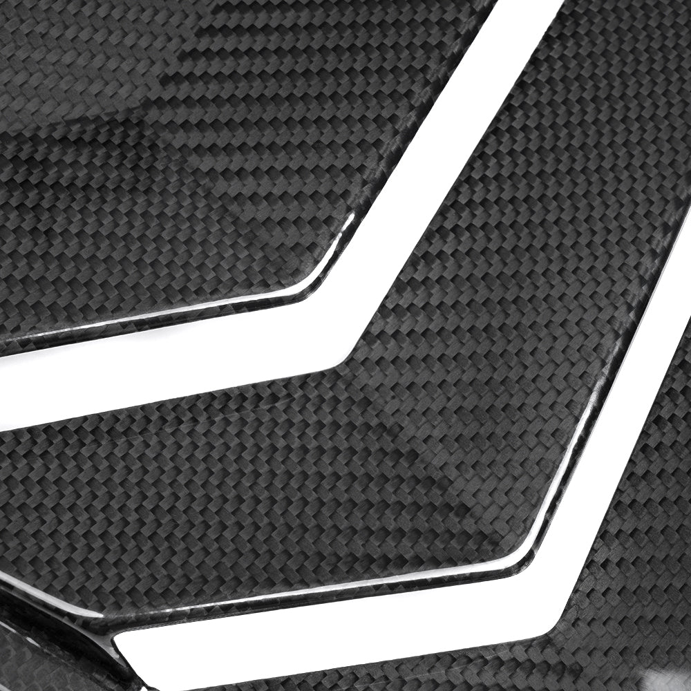 Real Dry Carbon Fiber Rear Window Louvers Trim For Toyota GR Corolla GZEA14 2023 2024 2025, Rear Side Window Shutters Cover Panel