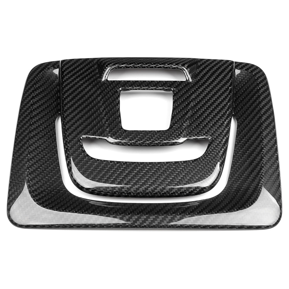 Dry Carbon Fiber Roof Reading Light Lamp Cover Trim For Toyota GR Corolla GZEA14 2023 2024 2025