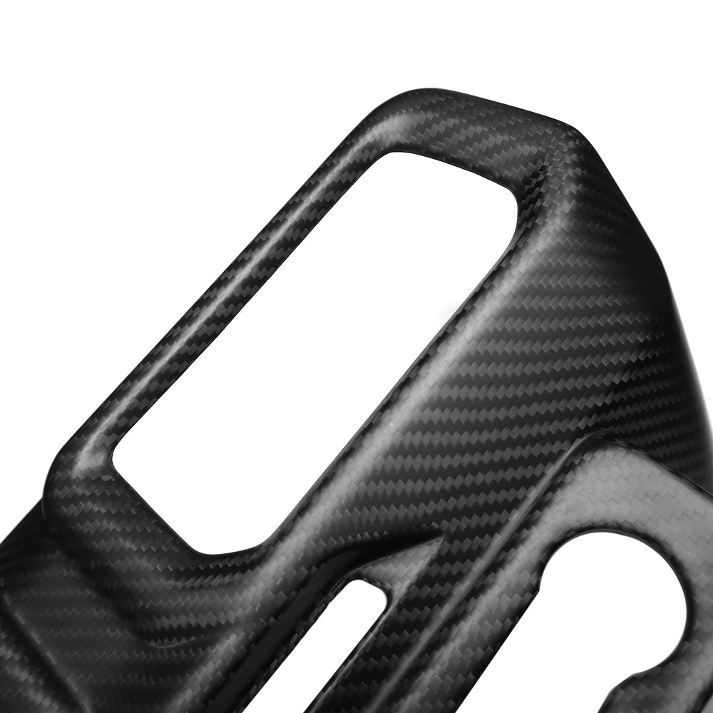 For Mustang S650 GT Dark horse EcoBoost Center Console AC Vent Cover Real Carbon Fiber