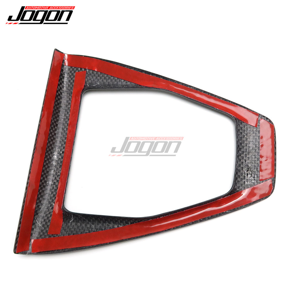 For Mustang S650 GT Dark horse Ecoboost MT Gear Shift Base Frame Real Carbon Fiber