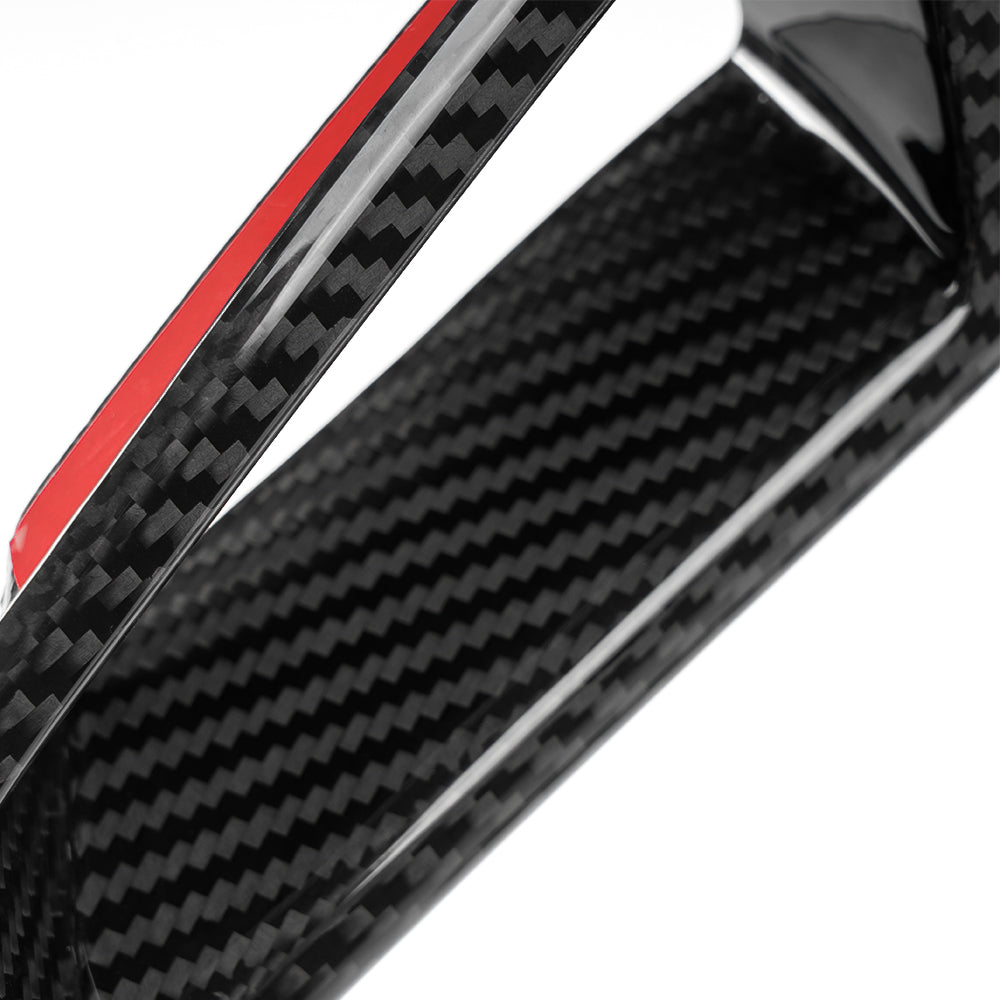 Dry Carbon Fiber 4PCS Seat Backrest Trim for Honda Civic Type R FL5 2023-2026