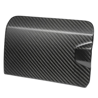 Genuine Carbon Fiber Fuel Tank Cover Trim Oil Gas Door Cap For Ford Bronco Raptor Wildtrak Outer Banks 2021 - 2025