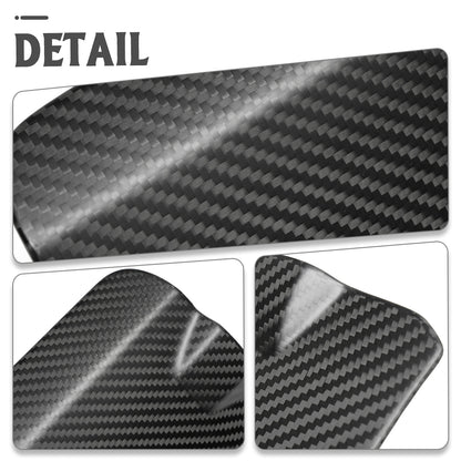 Genuine Carbon Fiber Fuel Tank Cover Trim Oil Gas Door Cap For Ford Bronco Raptor Wildtrak Outer Banks 2021 - 2025
