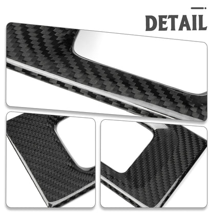 Real Carbon Fiber Interior Door Handle Grab Trim For Mercedes Benz G Class G500 G63 W463A W464 2019-2025