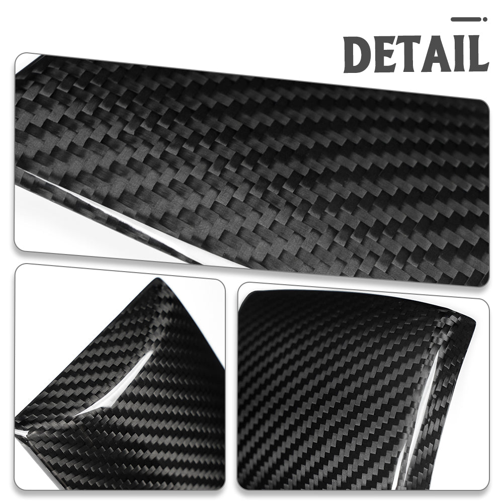 Dry Carbon Fiber Remote Touch Hand Rest Cover for Lexus LC LC500 LC500h 2018-2023, Center Console Trackpad Trim