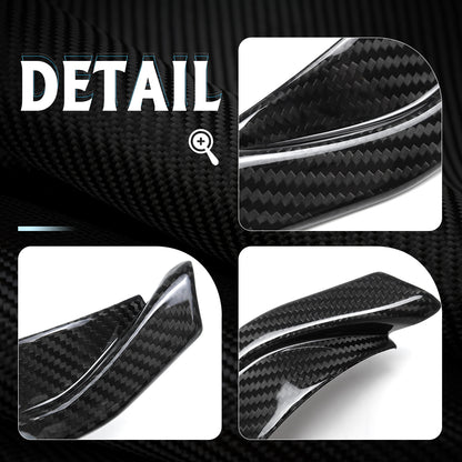 Dry Carbon Fiber Steering Wheel Cover Trim For Lotus Emira I4 V6 GT4 2022 2023 2024 2025