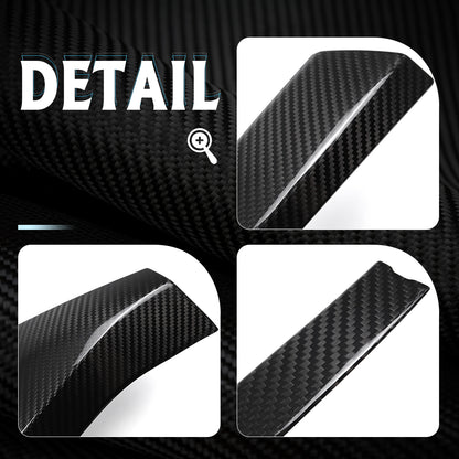 Dry Carbon Fiber Side Door Handle Spoiler Trims For Corvette C8 Z06 2020-2025,  Carbon Sticker