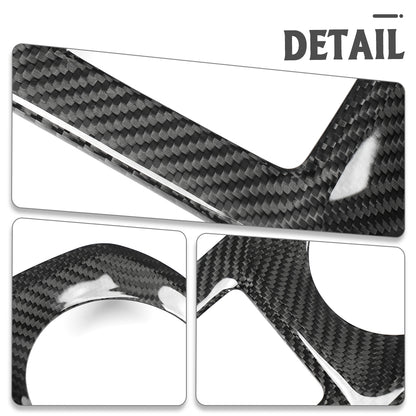 Real Carbon Fiber Center Console Air Vent Cover Trim For Mercedes Benz G Class G500 G550 G63 W463A W464 2019-2025