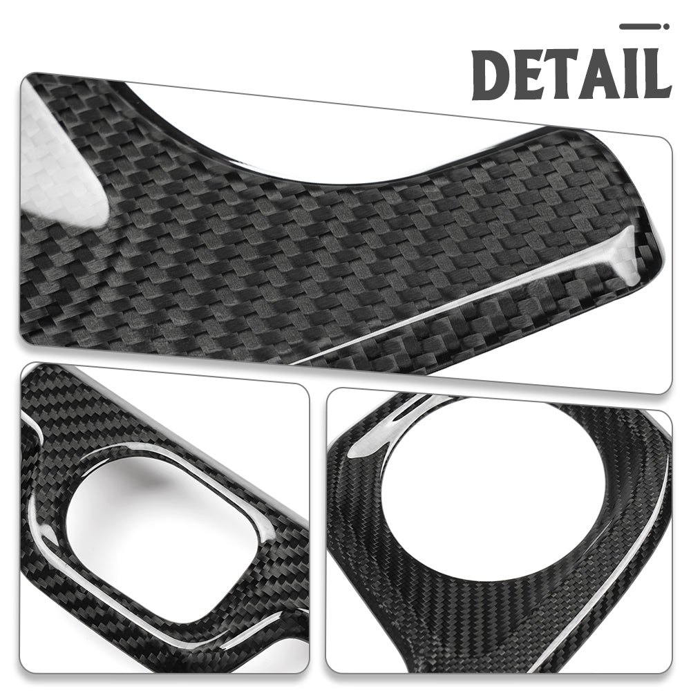 Real Carbon Fiber Dashboard Panel Trim For Mercedes-Benz G Class W464 W465 G63 AMG G500 G550 2019-2025