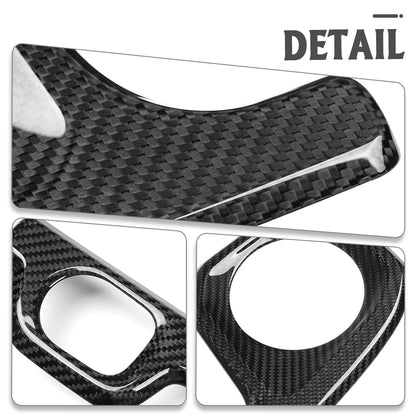 Real Carbon Fiber Dashboard Panel Trim For Mercedes-Benz G Class W464 W465 G63 AMG G500 G550 2019-2025