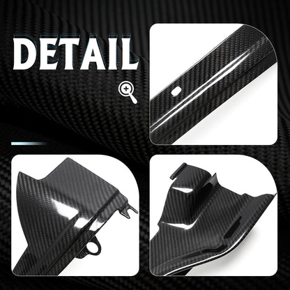 Dry Carbon Fiber Engine Bay Side Cover Trims For Lotus Emira V6 MT Sports 2022 2023 2024 2025