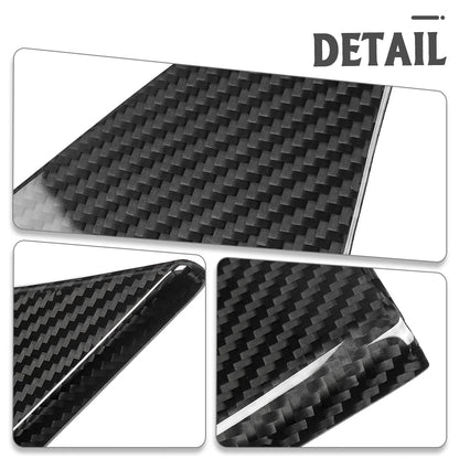 Dry Carbon Fiber Inner Front Door Triangle Cover Trim For Toyota GR Yaris RS RZ Performance 2025 2026, Interior