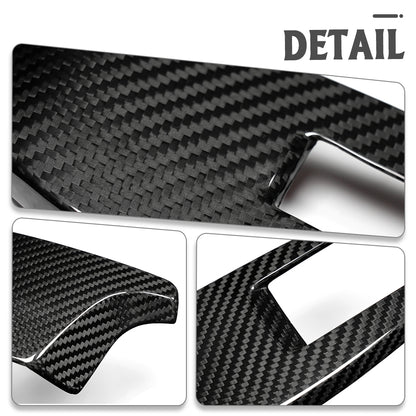 Dry Carbon Fiber Window Lift Switch Button Cover Trim For Toyota GR Yaris RS RZ Morizo 2025 2026, Inner Door Window Decor