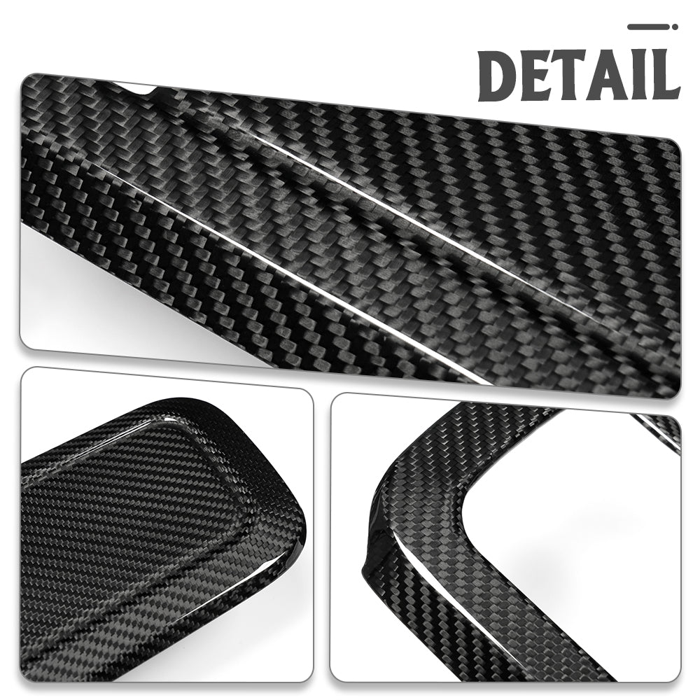 Real Carbon Fiber Inner Door Handle Cover Trim For Mercedes Benz G Class G500 G63 W463A W464 AMG 2019-2025