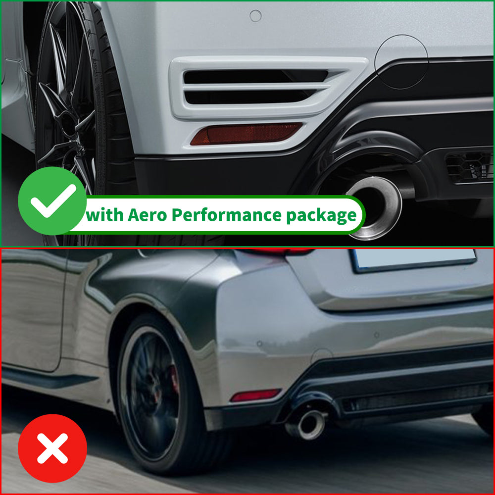 Dry Carbon Fiber Rear Bumper Air Vent Cover Trim For Toyota GR Yaris RS RZ Morizo 2025 2026, Exterior