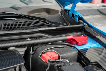 Dry Carbon Fiber Engine Bay Strut Tower Bar for Civic Type R FL5 2023-2026 Strut Tower Brace