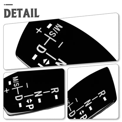 ABS Gear Shift Knob Sticker Panel for BMW F20 F22 F30 F35 F32 F10 F18 F06 F12 F13 F01 F02 X3 F25 X4 F26 X5 F15 X6 F16