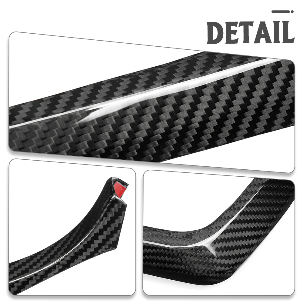 Dry Carbon Fiber Gear Shift Panel Cover For Toyota GR Yaris RS RZ Morizo 2025 2026, Gear Box Frame Bezel, Center Console Trim
