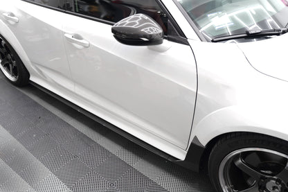 Real Carbon Fiber Side Skirts For Acura Integra Type S DE5 2023 2024 2025 2026, Car Rocker Panels, Exterior Trim