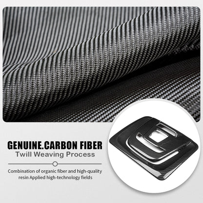 Dry Carbon Fiber Roof Reading Light Lamp Cover Trim For Toyota GR Corolla GZEA14 2023 2024 2025