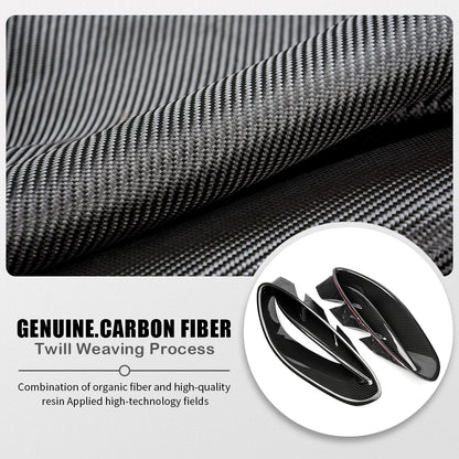 Prepreg Dry Carbon Fiber Side Fender Vent Trim For Lotus Emira I4 V6 2022 2023 2024 2025, Exterior Trim