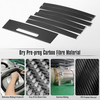 Authentic Carbon Fiber Gear Shift Storage Box Cover Trim For Mercedes Benz G Class G500 G550 G63 W463 W464 AMG 2025