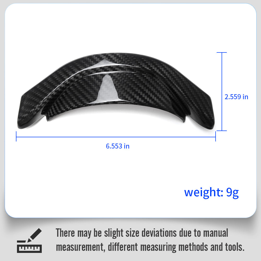 Dry Carbon Fiber Steering Wheel Cover Trim For Lotus Emira I4 V6 GT4 2022 2023 2024 2025