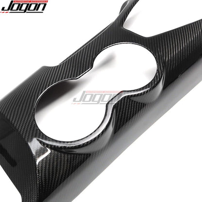 For Ford Mustang S650 GT Dark horse Ecoboost 2024-2025 Center Console Panel Gear Shifer Frame Dry Carbon Fiber