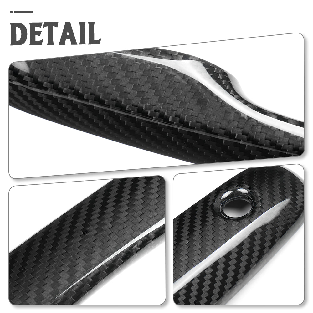 Dry Carbon Fiber Exterior Door Handle Cover For Toyota GR Yaris GR Corolla Camry 2025 2026, Outer Door Handles Trim