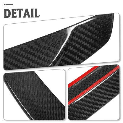Dry Carbon Fiber Rear Lip Spoiler for Toyota GR Yaris Hatchback 2025 2026, Duckbill Wing 3PCS