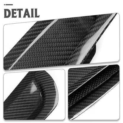 Real Dry Carbon Fiber Front Bumper Side Vent Cover Trim for Toyota GR Corolla GZEA14 Morizo Circuit Core 2023 2024, NOT For 2025 2026