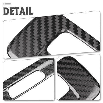 Dry Carbon Fiber Reading Light Lamp Trim For Honda Civic Type R FL5 2023 2024 2025 2026, Front Rear Roof Reading Light Cover