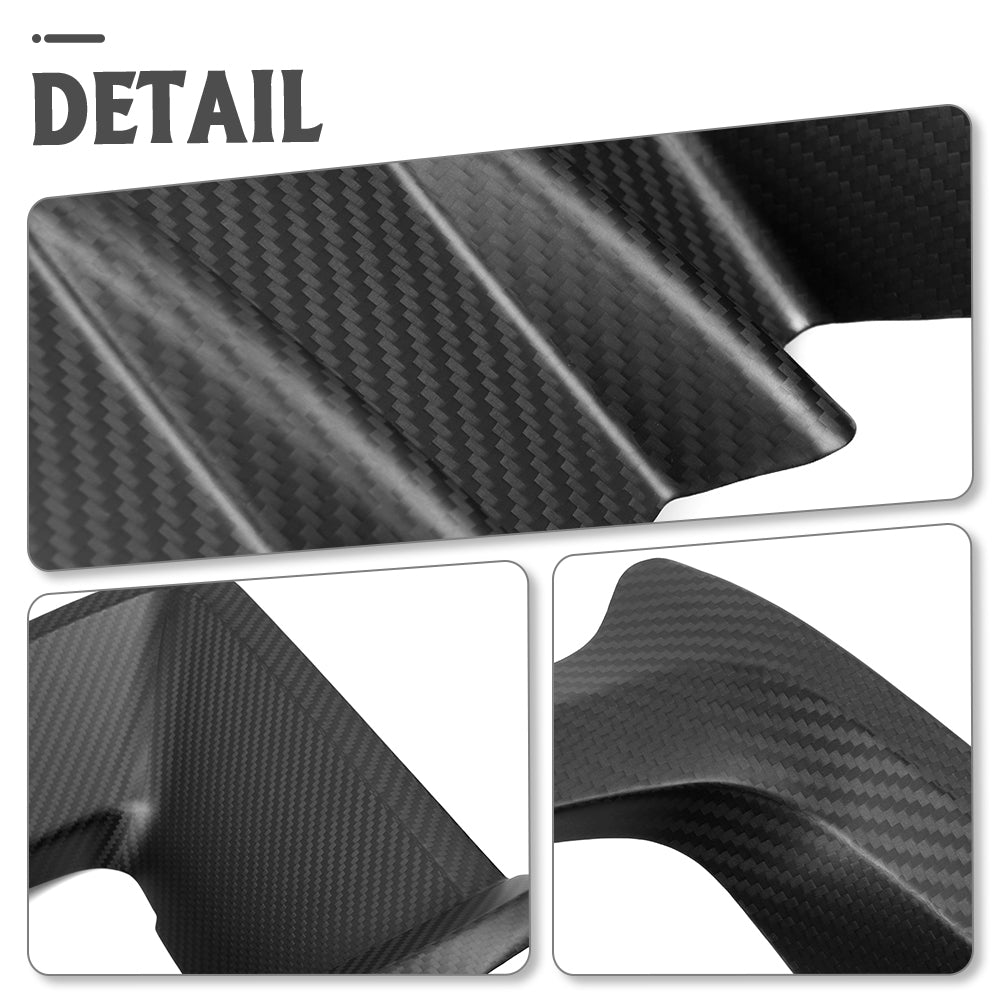 Dry Carbon Fiber Fog Light Cover Trim For Toyota GR Yaris Hatchback 2025 2026, Front Bumper Fog Lamp Frame