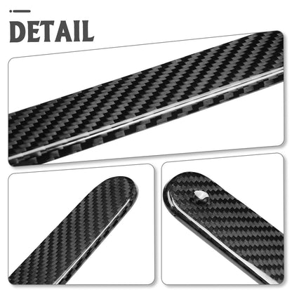 Dry Carbon Fiber Side Door Handle Cover Trim for Lexus LC500 LC500h 2018-2026