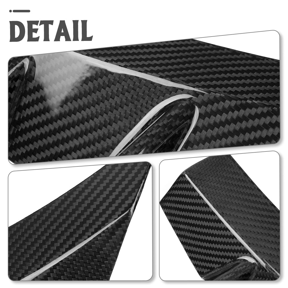 Dry Carbon Fiber Front Bumper Side Air Vent Trim For Toyota GR Yaris GT GR 2025 2026, Exterior Decor