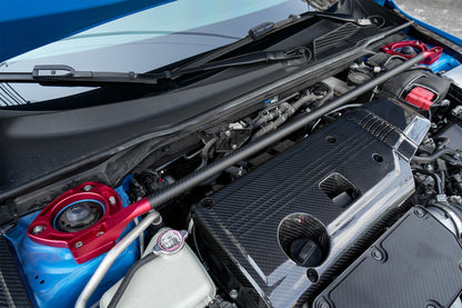 Dry Carbon Fiber Engine Bay Strut Tower Bar for Civic Type R FL5 2023-2026 Strut Tower Brace