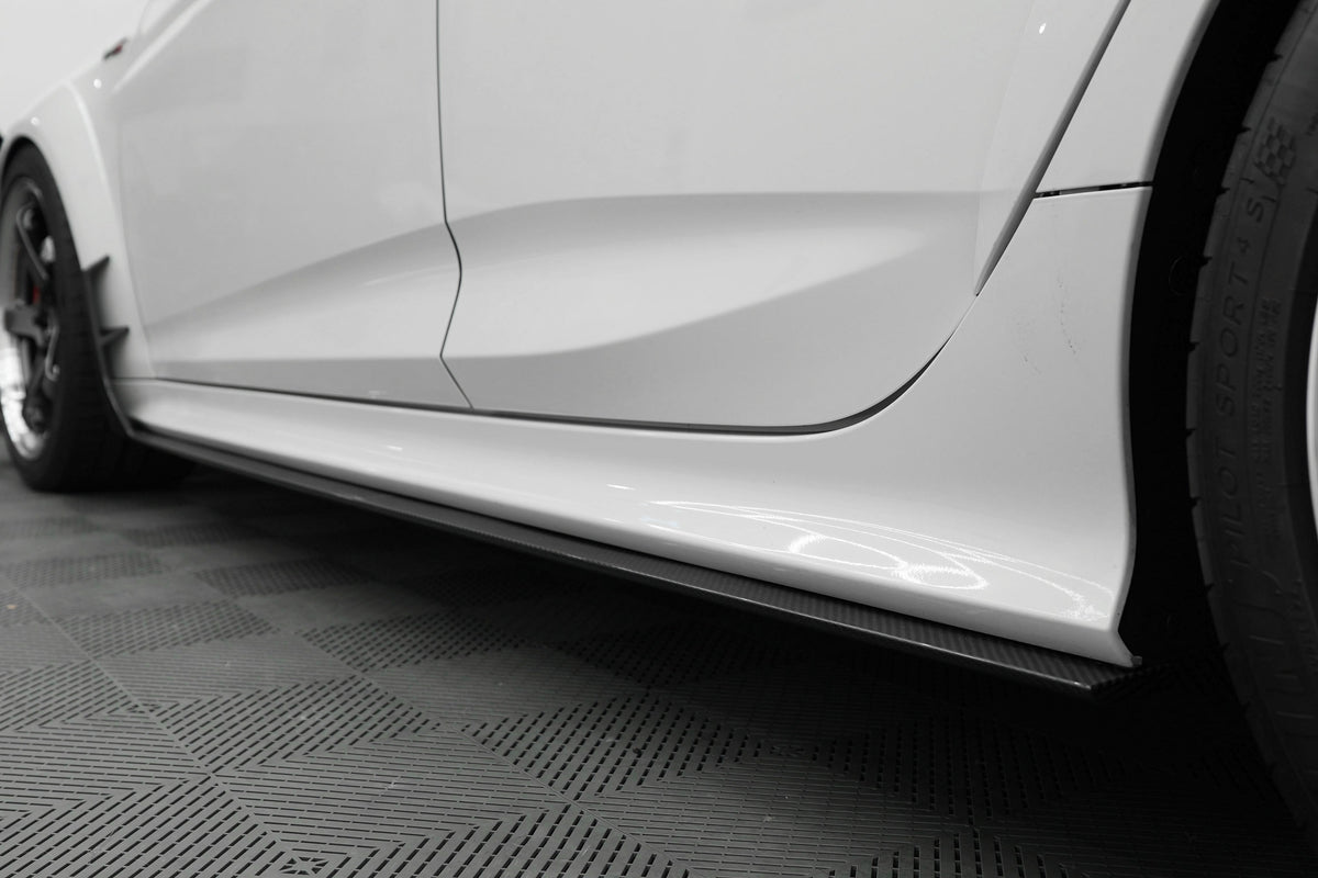 Real Carbon Fiber Side Skirts For Acura Integra Type S DE5 2023 2024 2025 2026, Car Rocker Panels, Exterior Trim