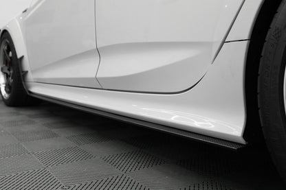 Real Carbon Fiber Side Skirts For Acura Integra Type S DE5 2023 2024 2025 2026, Car Rocker Panels, Exterior Trim